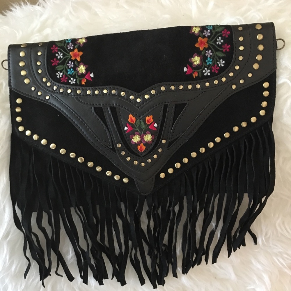 Western Flare Fringe Bag
